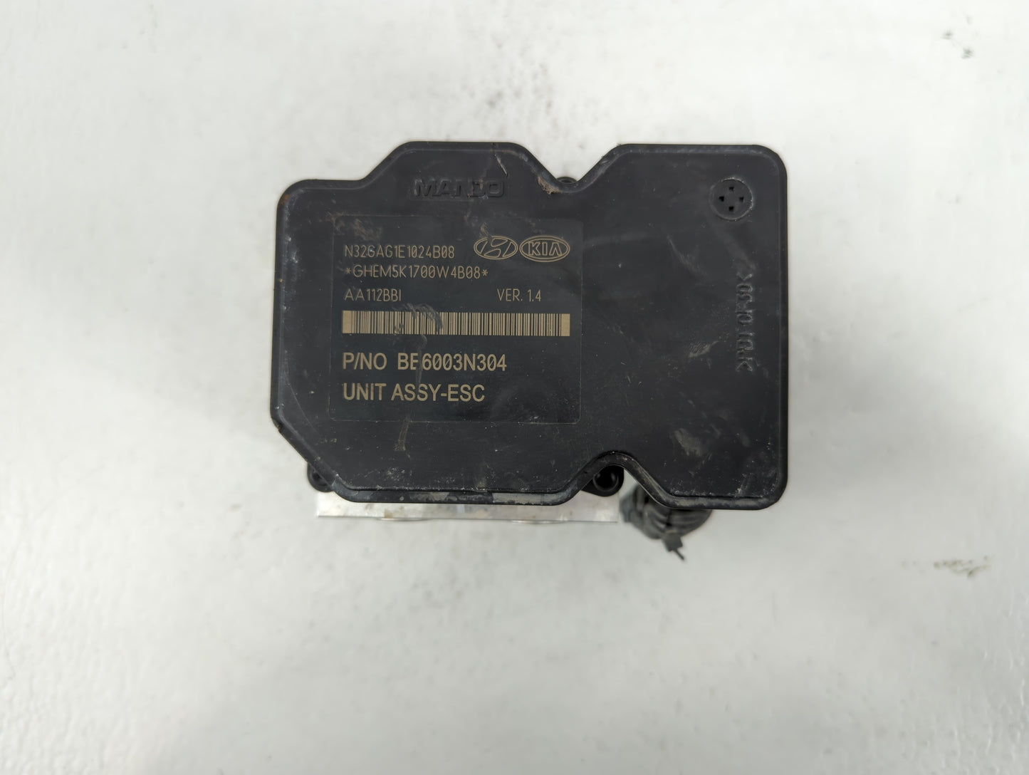 2014-2016 Kia Cadenza ABS Pump Control Module Replacement P/N:BE6003N304 Fits Fits 2014 2015 2016 OEM Used Auto Parts - Oemu