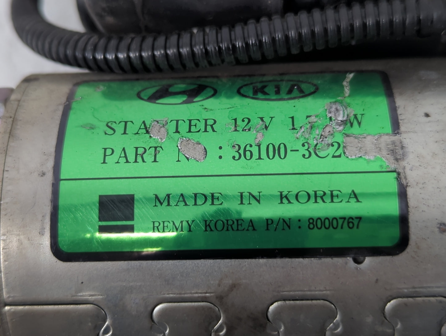 2015-2020 Kia Cadenza Car Starter Motor Solenoid OEM P/N:8000767 36100-3C260 Fits Fits 2015 2016 2017 2018 2019 2020 OEM Use