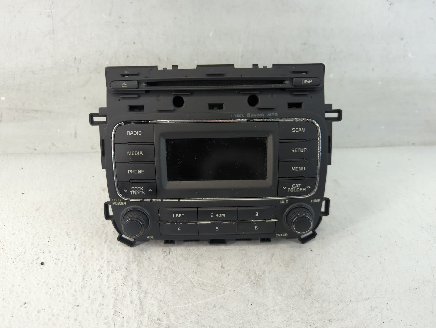 2014-2016 Kia Forte Radio AM FM Cd Player Receiver Replacement P/N:96170-A7771WK Fits Fits 2014 2015 2016 OEM Used Auto Part