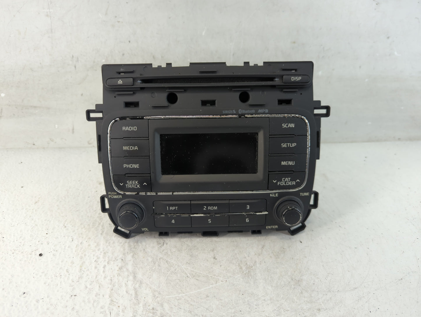 2014-2016 Kia Forte Radio AM FM Cd Player Receiver Replacement P/N:96170-A7771WK Fits Fits 2014 2015 2016 OEM Used Auto Part