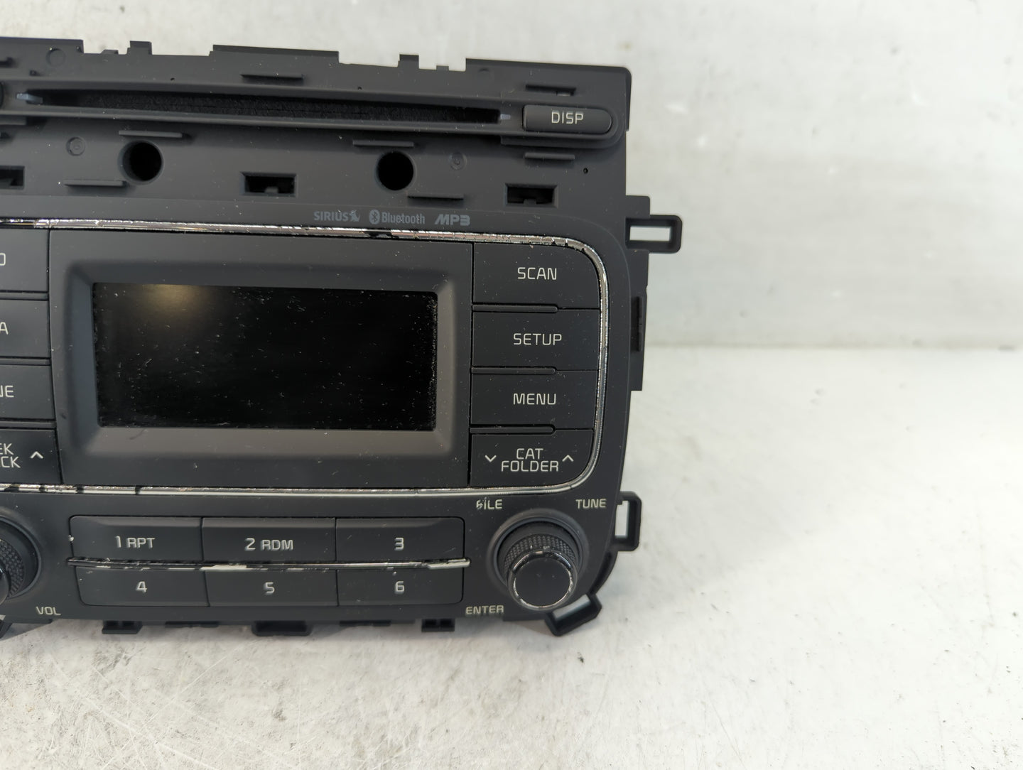 2014-2016 Kia Forte Radio AM FM Cd Player Receiver Replacement P/N:96170-A7771WK Fits Fits 2014 2015 2016 OEM Used Auto Part