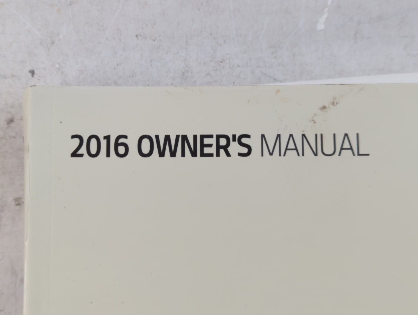 2016 Kia Forte Owners Manual Book Guide P/N:GA7O-EU57C OEM Used Auto Parts - Oemusedautoparts1.com