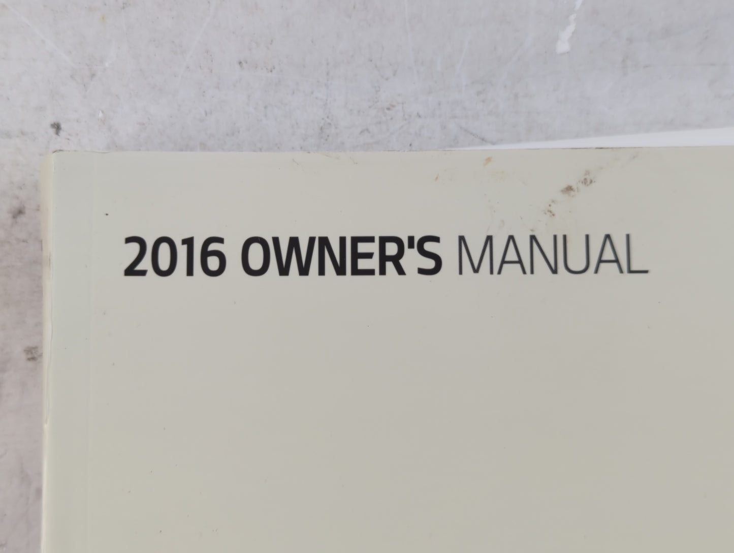 2016 Kia Forte Owners Manual Book Guide P/N:GA7O-EU57C OEM Used Auto Parts - Oemusedautoparts1.com