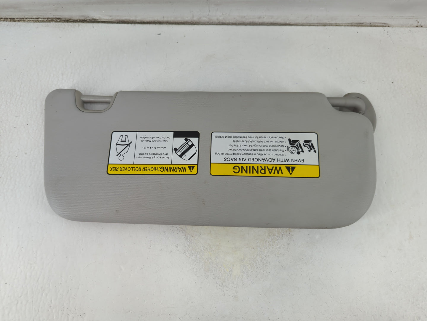 2016 Kia Forte Sun Visor Shade Replacement Driver Left Mirror Fits OEM Used Auto Parts - Oemusedautoparts1.com