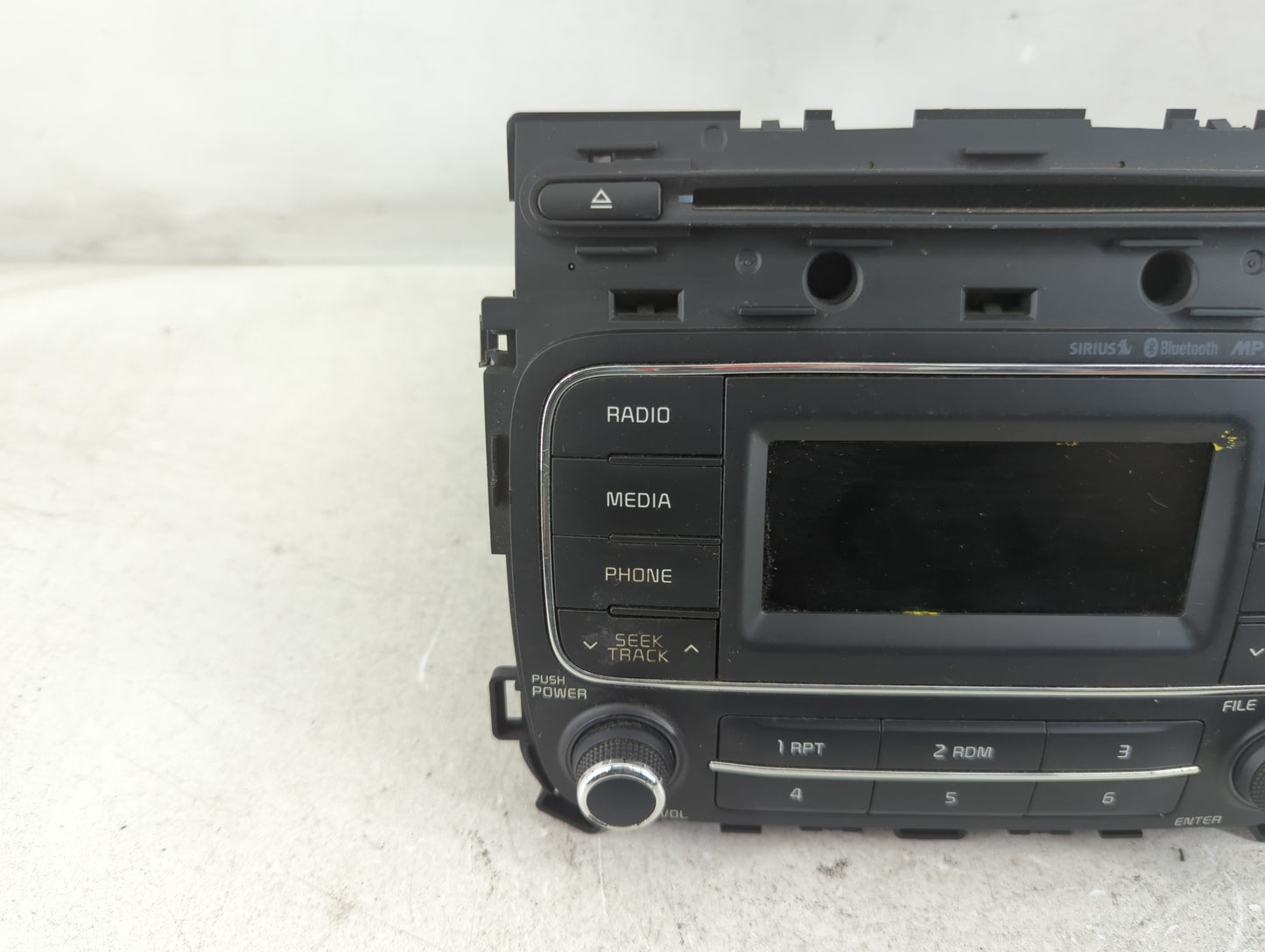 2014-2016 Kia Forte Radio AM FM Cd Player Receiver Replacement P/N:96170-A7771WK Fits Fits 2014 2015 2016 OEM Used Auto Part