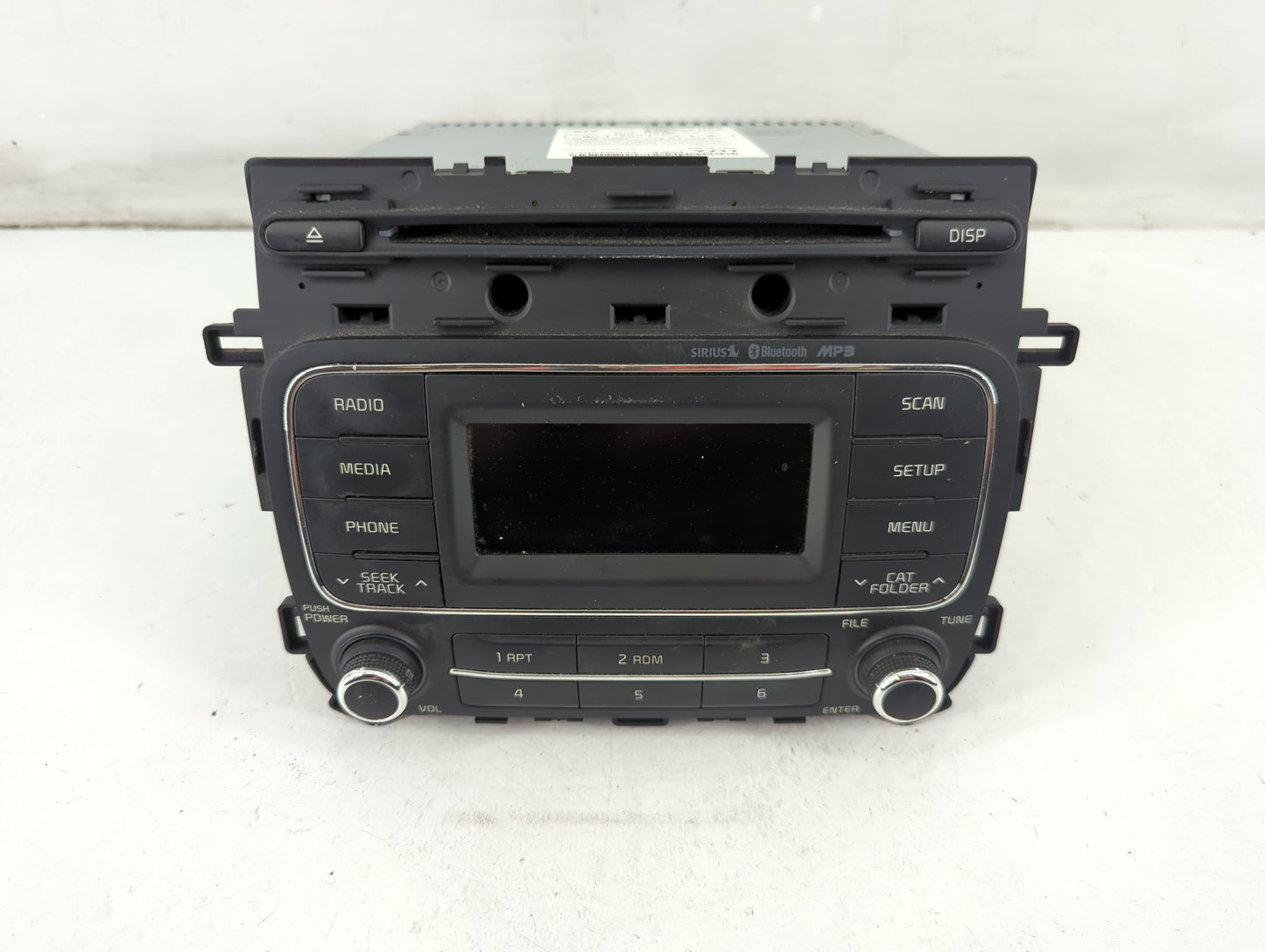 2014-2016 Kia Forte Radio AM FM Cd Player Receiver Replacement P/N:96170-A7171WK 96560-A7405WK Fits Fits 2014 2015 2016 OEM 