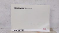 2016 Kia Forte Owners Manual Book Guide OEM Used Auto Parts - Oemusedautoparts1.com