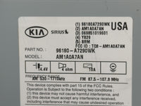 2015-2016 Kia Forte Radio AM FM Cd Player Receiver Replacement P/N:96180-A7290WK Fits Fits 2015 2016 OEM Used Auto Parts - O