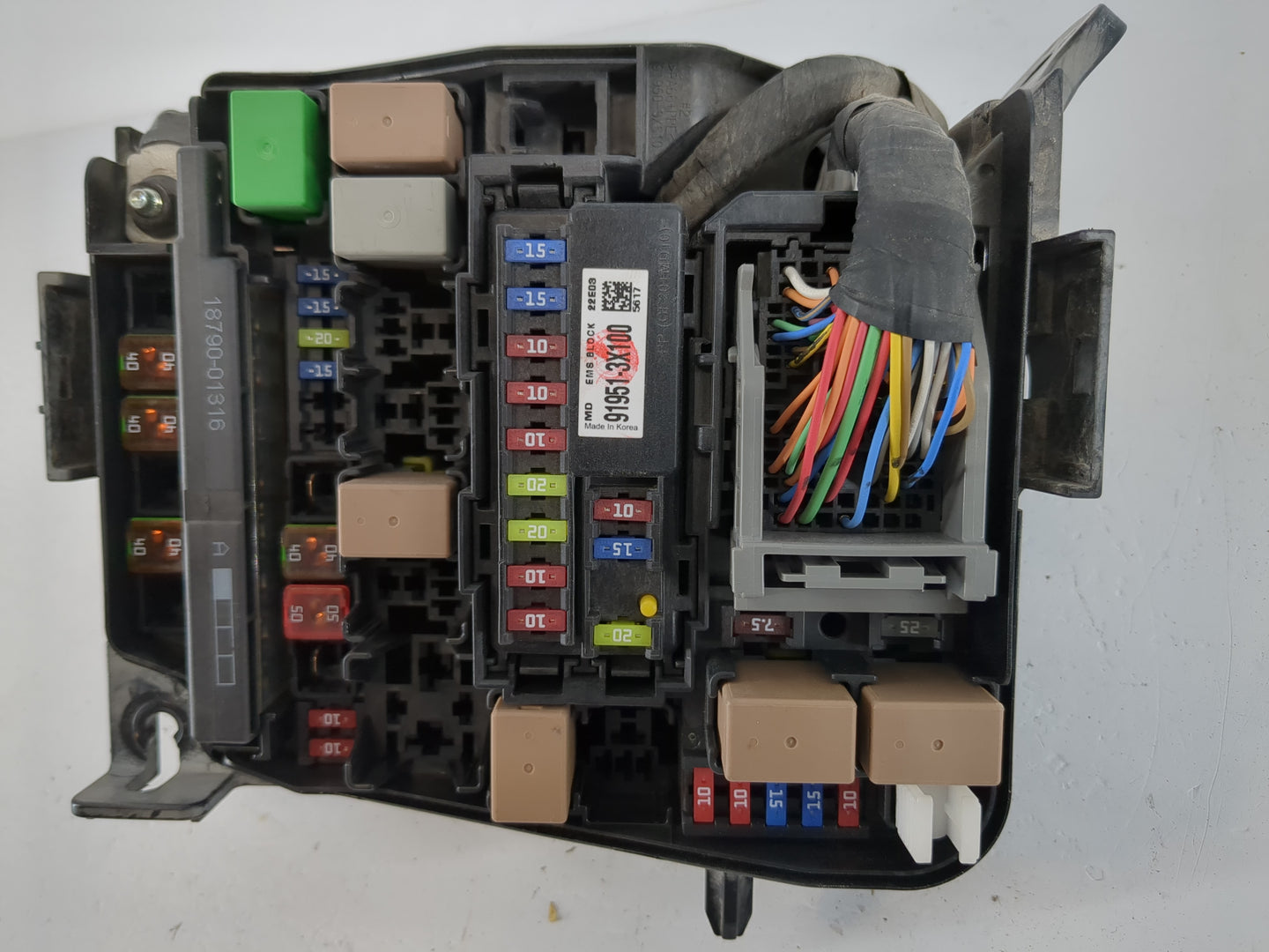 2014-2016 Kia Forte Fusebox Fuse Box Panel Relay Module P/N:91208 A7892 Fits Fits 2014 2015 2016 OEM Used Auto Parts - Oemus