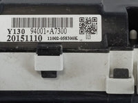 2016 Kia Forte Instrument Cluster Speedometer Gauges Fits OEM Used Auto Parts - Oemusedautoparts1.com