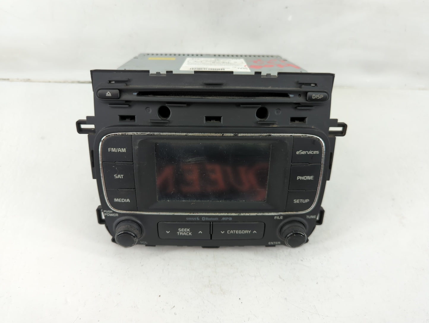 2014-2016 Kia Forte Radio AM FM Cd Player Receiver Replacement P/N:96160-A7401WK Fits Fits 2014 2015 2016 OEM Used Auto Part