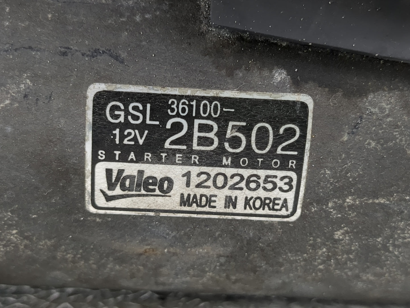 2014-2022 Kia Forte Car Starter Motor Solenoid OEM P/N:1202653 36100-2B502 Fits OEM Used Auto Parts - Oemusedautoparts1.com