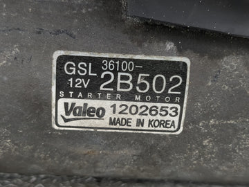 2014-2022 Kia Forte Car Starter Motor Solenoid OEM P/N:1202653 36100-2B502 Fits OEM Used Auto Parts
