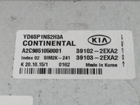 2016 Kia Forte PCM Engine Control Computer ECU ECM PCU OEM P/N:39103-2EXA2 39102-2EXA2 Fits OEM Used Auto Parts - Oemusedaut
