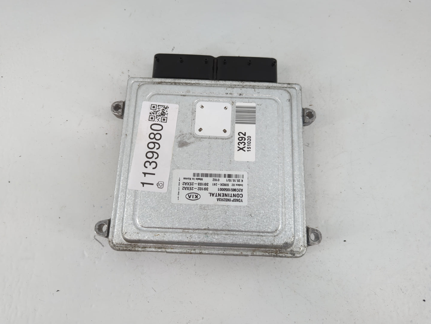 2016 Kia Forte PCM Engine Control Computer ECU ECM PCU OEM P/N:39103-2EXA2 39102-2EXA2 Fits OEM Used Auto Parts - Oemusedaut