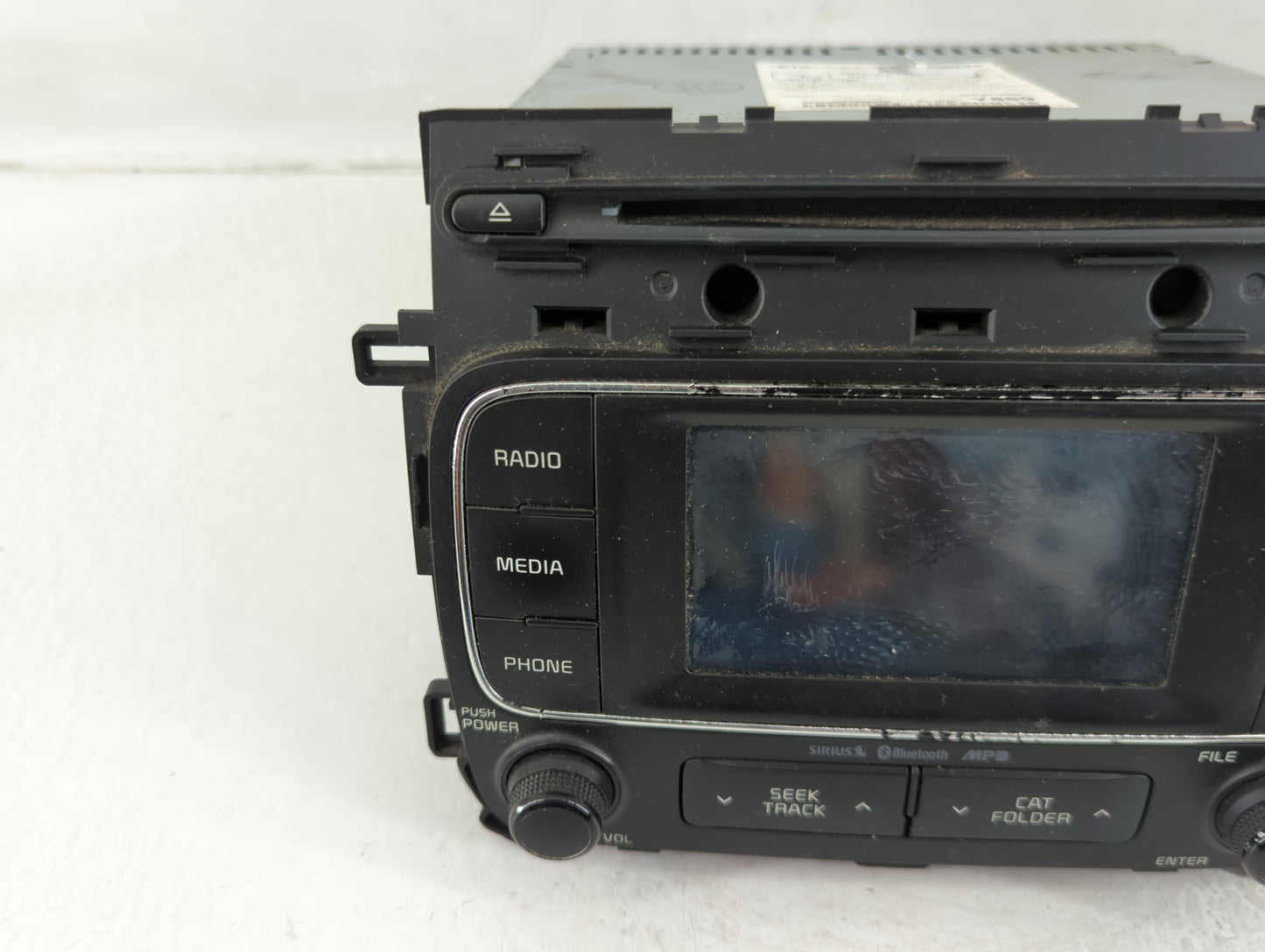 2014-2016 Kia Forte Radio AM FM Cd Player Receiver Replacement P/N:96160-A7701WK Fits Fits 2014 2015 2016 OEM Used Auto Part