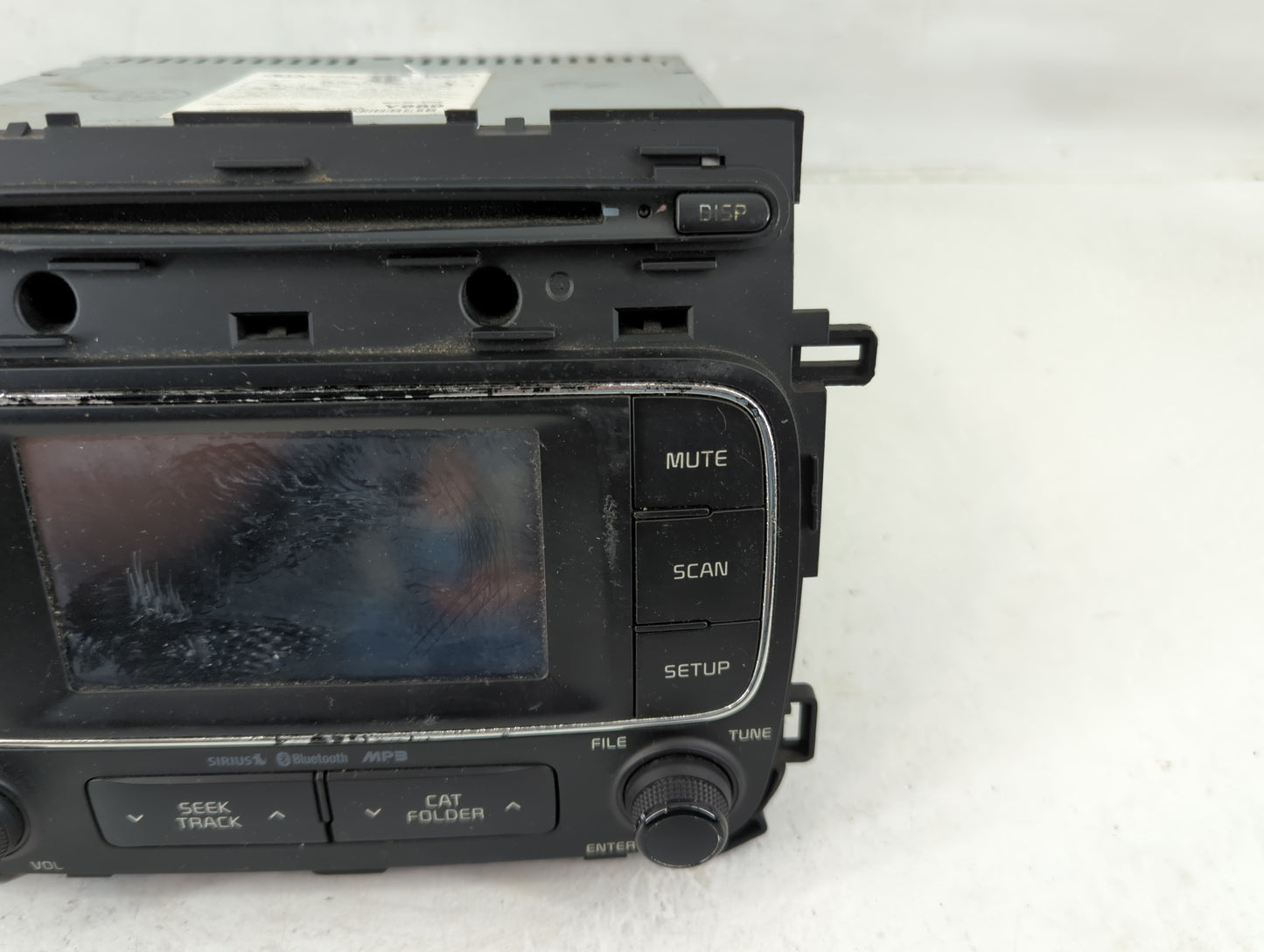 2014-2016 Kia Forte Radio AM FM Cd Player Receiver Replacement P/N:96160-A7701WK Fits Fits 2014 2015 2016 OEM Used Auto Part
