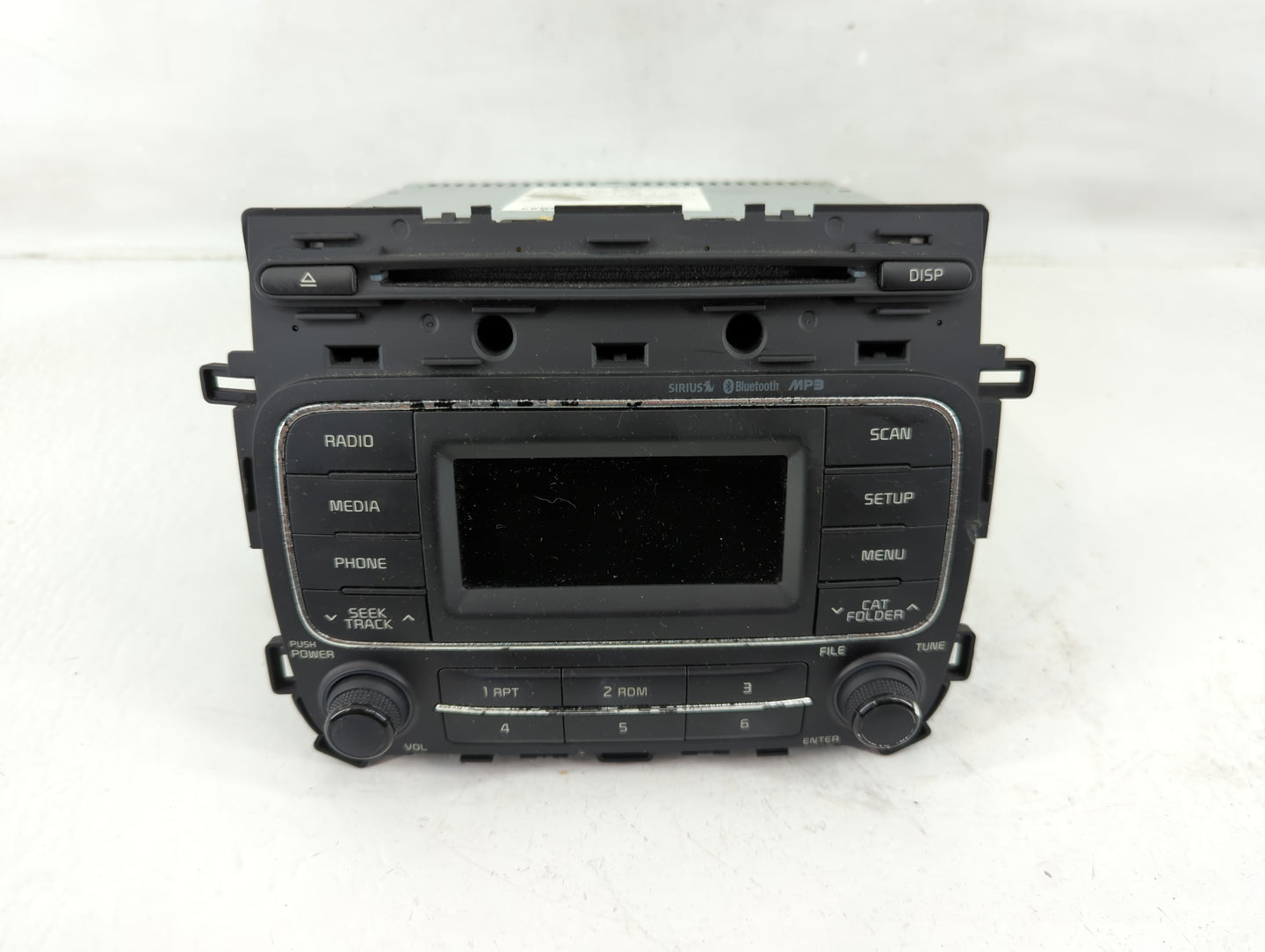 2014-2016 Kia Forte Radio AM FM Cd Player Receiver Replacement P/N:96170-A717WK Fits Fits 2014 2015 2016 OEM Used Auto Parts