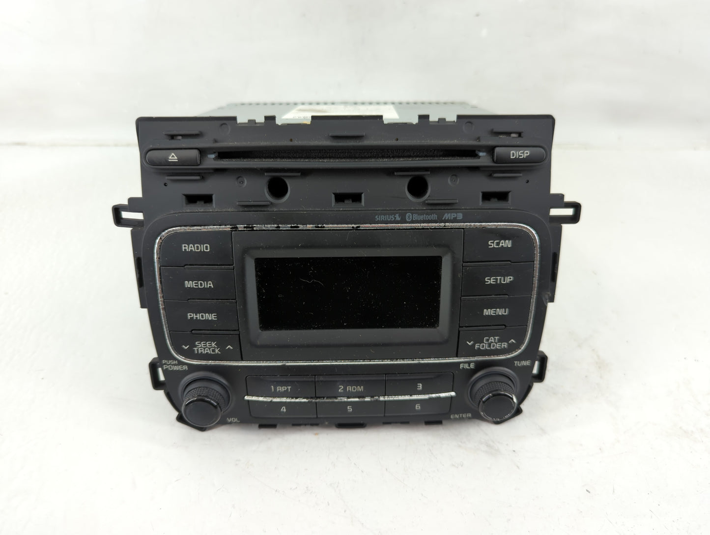 2014-2016 Kia Forte Radio AM FM Cd Player Receiver Replacement P/N:96170-A717WK Fits Fits 2014 2015 2016 OEM Used Auto Parts