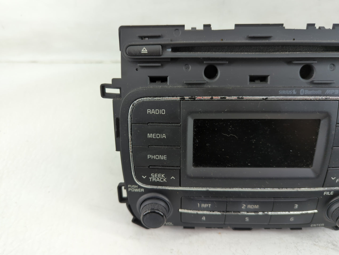 2014-2016 Kia Forte Radio AM FM Cd Player Receiver Replacement P/N:96170-A717WK Fits Fits 2014 2015 2016 OEM Used Auto Parts