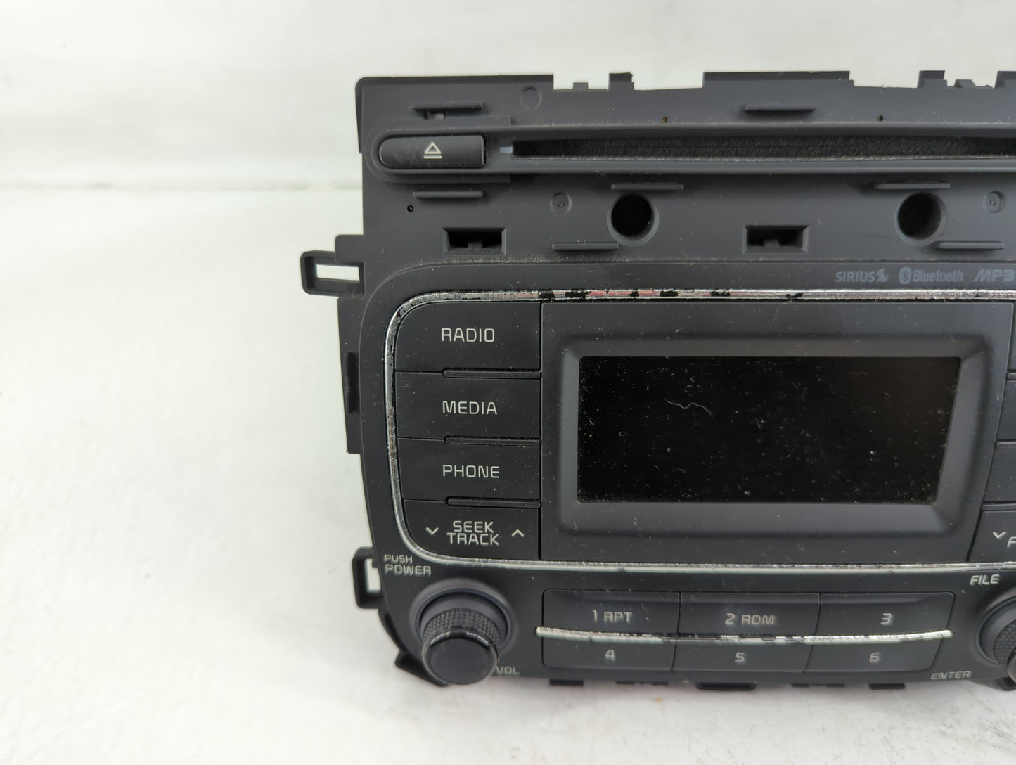 2014-2016 Kia Forte Radio AM FM Cd Player Receiver Replacement P/N:96170-A717WK Fits Fits 2014 2015 2016 OEM Used Auto Parts