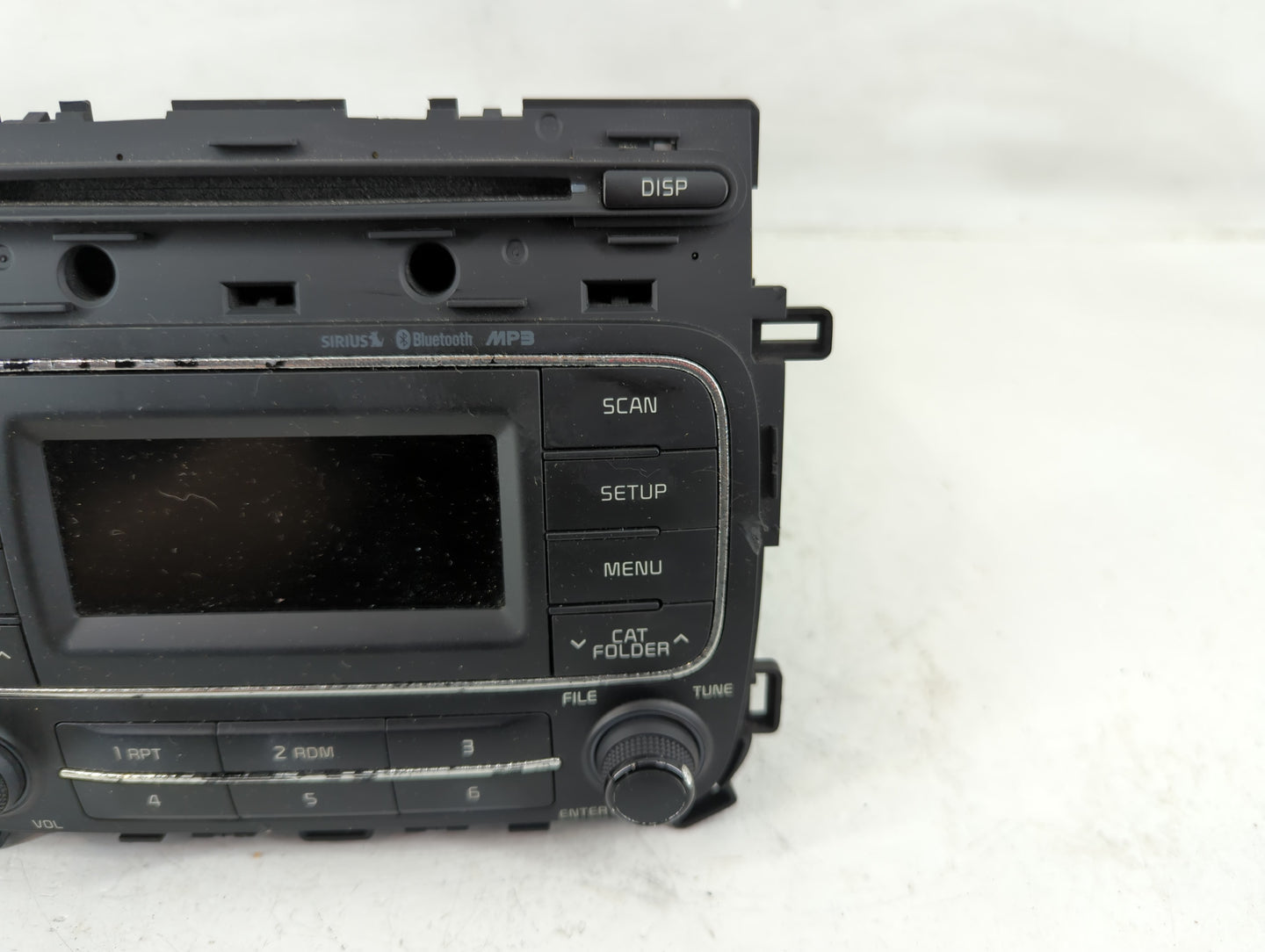 2014-2016 Kia Forte Radio AM FM Cd Player Receiver Replacement P/N:96170-A717WK Fits Fits 2014 2015 2016 OEM Used Auto Parts