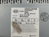 2014-2016 Kia Forte Radio AM FM Cd Player Receiver Replacement P/N:96170-A717WK Fits Fits 2014 2015 2016 OEM Used Auto Parts