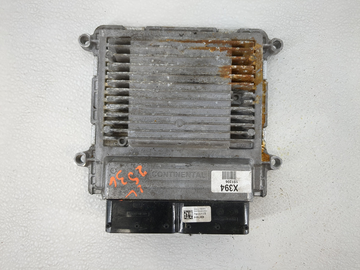2016 Kia Forte PCM Engine Control Computer ECU ECM PCU OEM P/N:39102-2EXB2 Fits OEM Used Auto Parts - Oemusedautoparts1.com