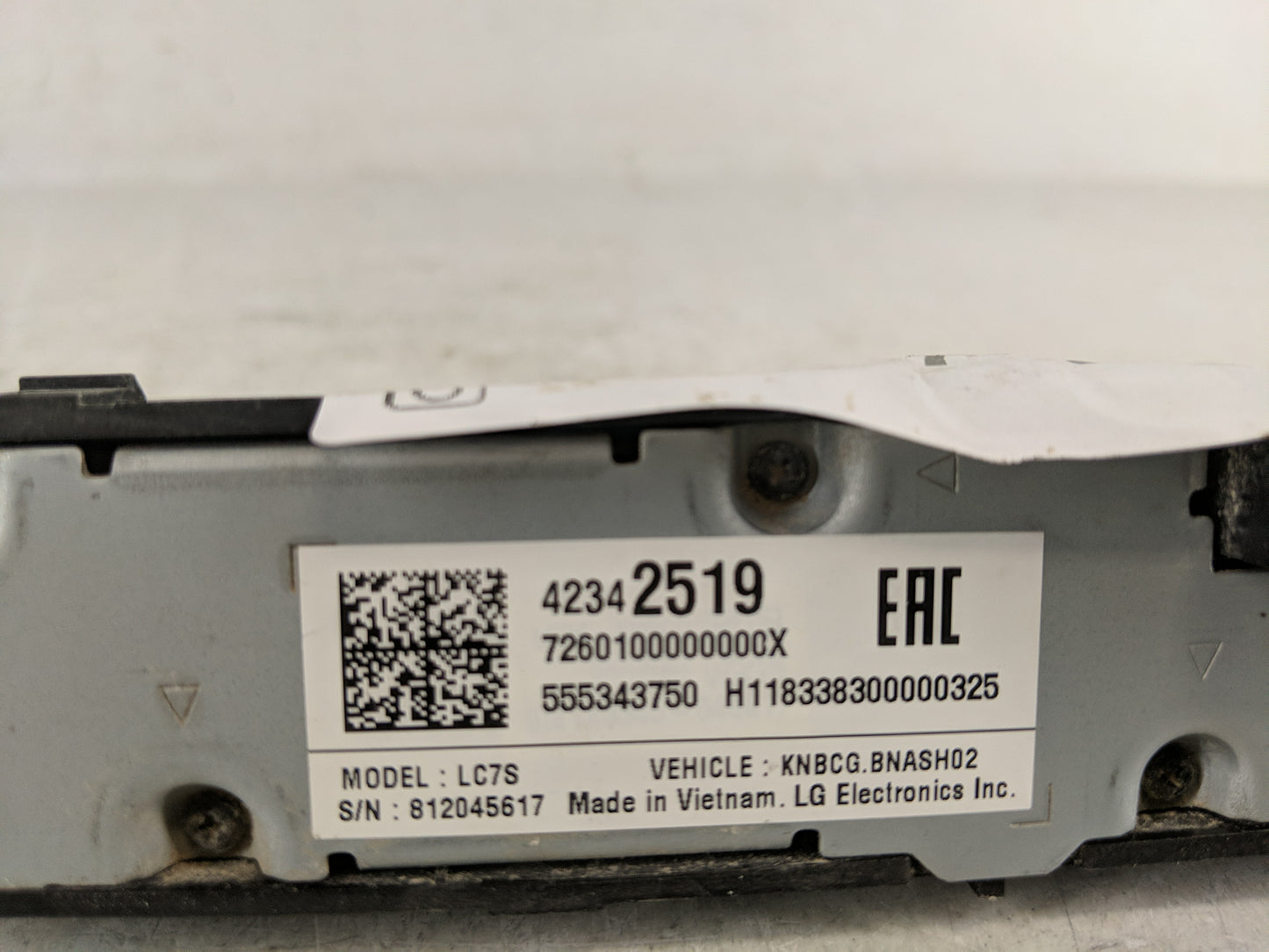 Kia Forte Radio Control Panel - Oemusedautoparts1.com