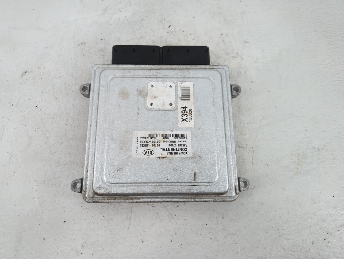 2016 Kia Forte PCM Engine Control Computer ECU ECM PCU OEM P/N:39107-2EXB2 39106-2EXB2 OEM Used Auto Parts - Oemusedautopart