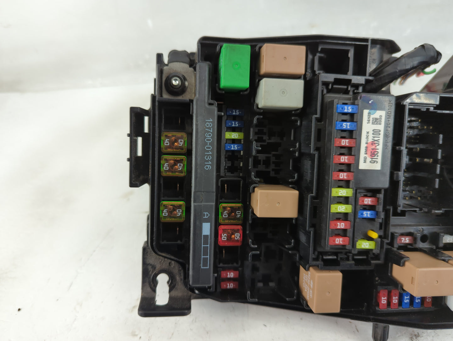 2014-2016 Kia Forte Fusebox Fuse Box Panel Relay Module P/N:91208 A7892 Fits Fits 2014 2015 2016 OEM Used Auto Parts - Oemus