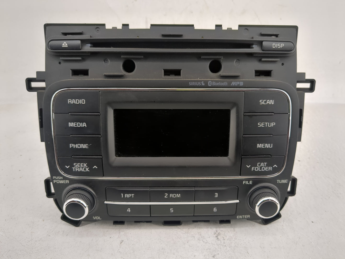 2014-2016 Kia Forte Radio AM FM Cd Player Receiver Replacement P/N:96170-A7171WK Fits Fits 2014 2015 2016 OEM Used Auto Part