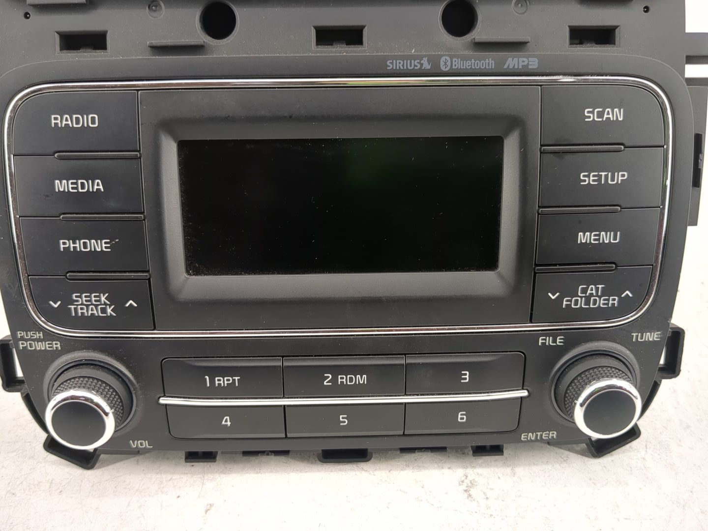 2014-2016 Kia Forte Radio AM FM Cd Player Receiver Replacement P/N:96170-A7171WK Fits Fits 2014 2015 2016 OEM Used Auto Part