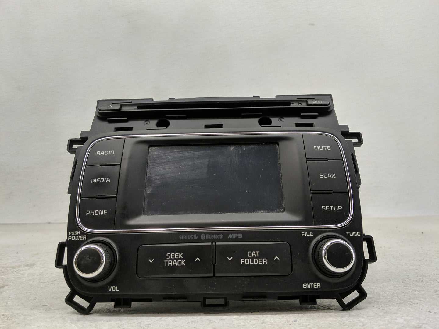 2015-2016 Kia Forte Radio AM FM Cd Player Receiver Replacement P/N:96180-A7890WK Fits Fits 2015 2016 OEM Used Auto Parts - O