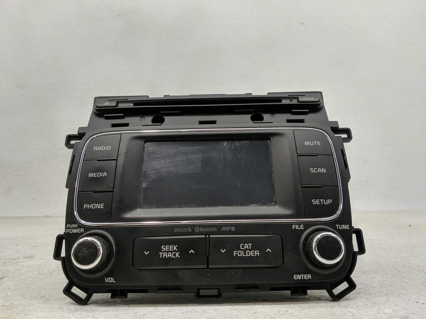 2015-2016 Kia Forte Radio AM FM Cd Player Receiver Replacement P/N:96180-A7890WK Fits Fits 2015 2016 OEM Used Auto Parts - O