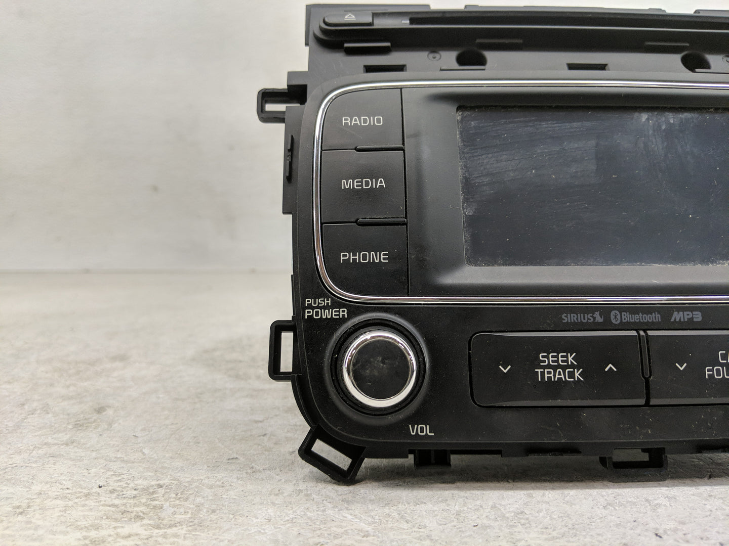 2015-2016 Kia Forte Radio AM FM Cd Player Receiver Replacement P/N:96180-A7890WK Fits Fits 2015 2016 OEM Used Auto Parts - O