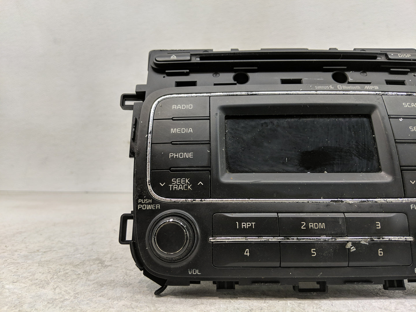 2014-2016 Kia Forte Radio AM FM Cd Player Receiver Replacement P/N:96170-A7171WK Fits Fits 2014 2015 2016 OEM Used Auto Part