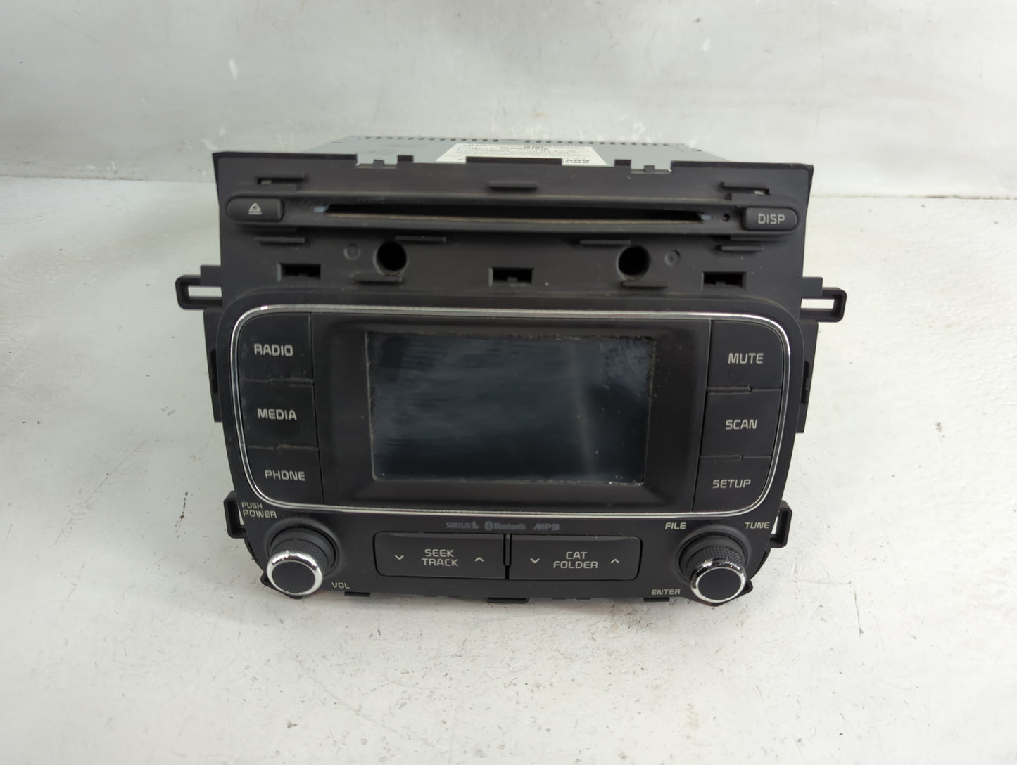 2015-2016 Kia Forte Radio AM FM Cd Player Receiver Replacement P/N:96180-A7890WK Fits Fits 2015 2016 OEM Used Auto Parts - O