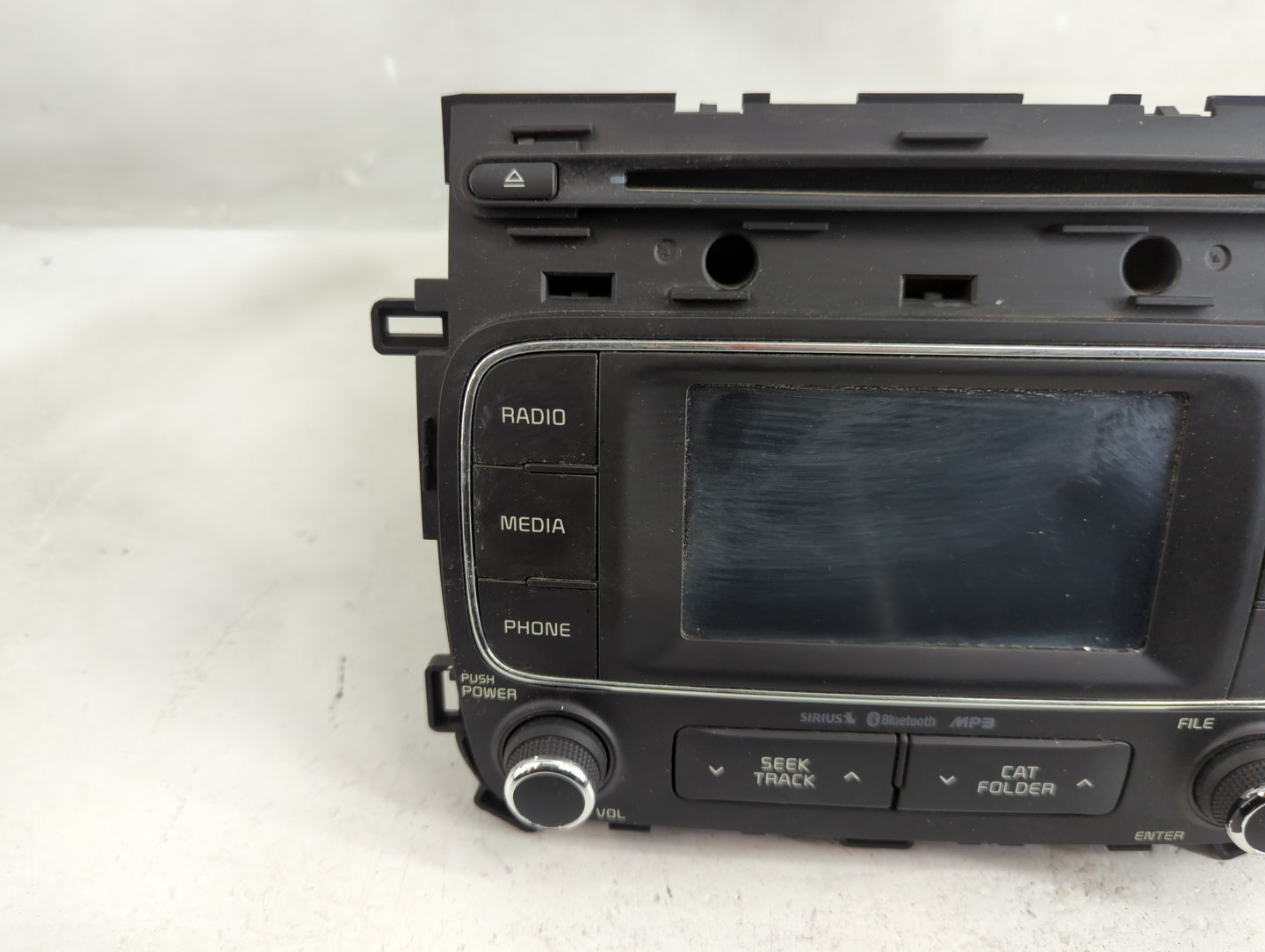 2015-2016 Kia Forte Radio AM FM Cd Player Receiver Replacement P/N:96180-A7890WK Fits Fits 2015 2016 OEM Used Auto Parts - O