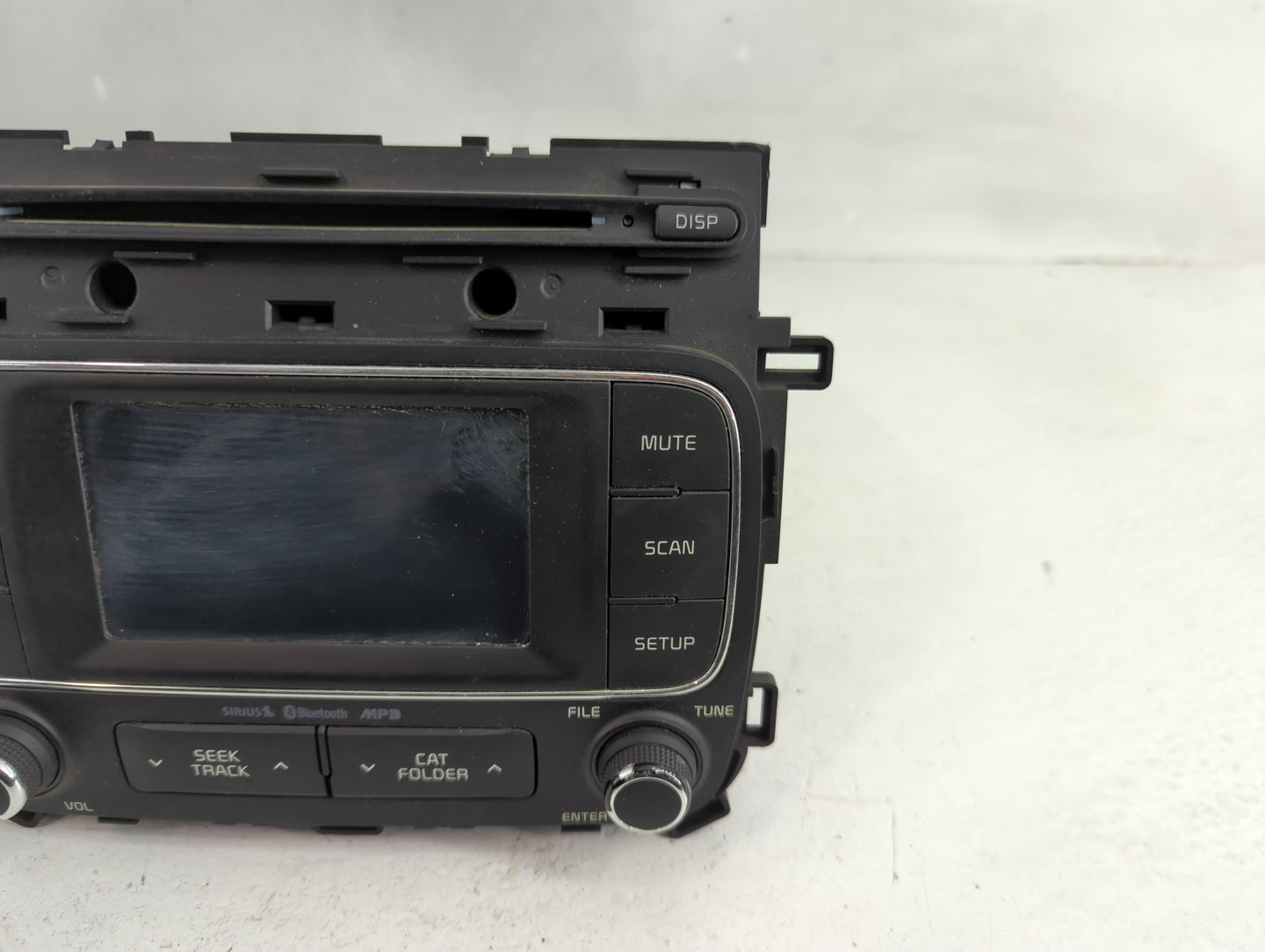 2015-2016 Kia Forte Radio AM FM Cd Player Receiver Replacement P/N:96180-A7890WK Fits Fits 2015 2016 OEM Used Auto Parts - O