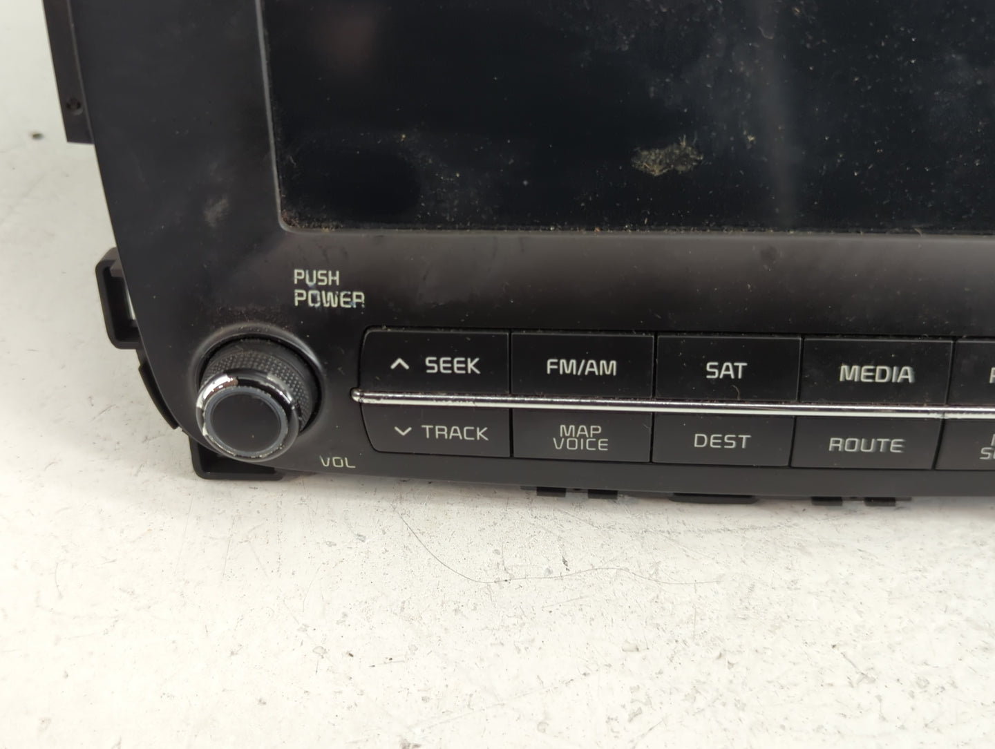 2014-2016 Kia Forte Radio AM FM Cd Player Receiver Replacement P/N:96560-A7104WK Fits Fits 2014 2015 2016 OEM Used Auto Part