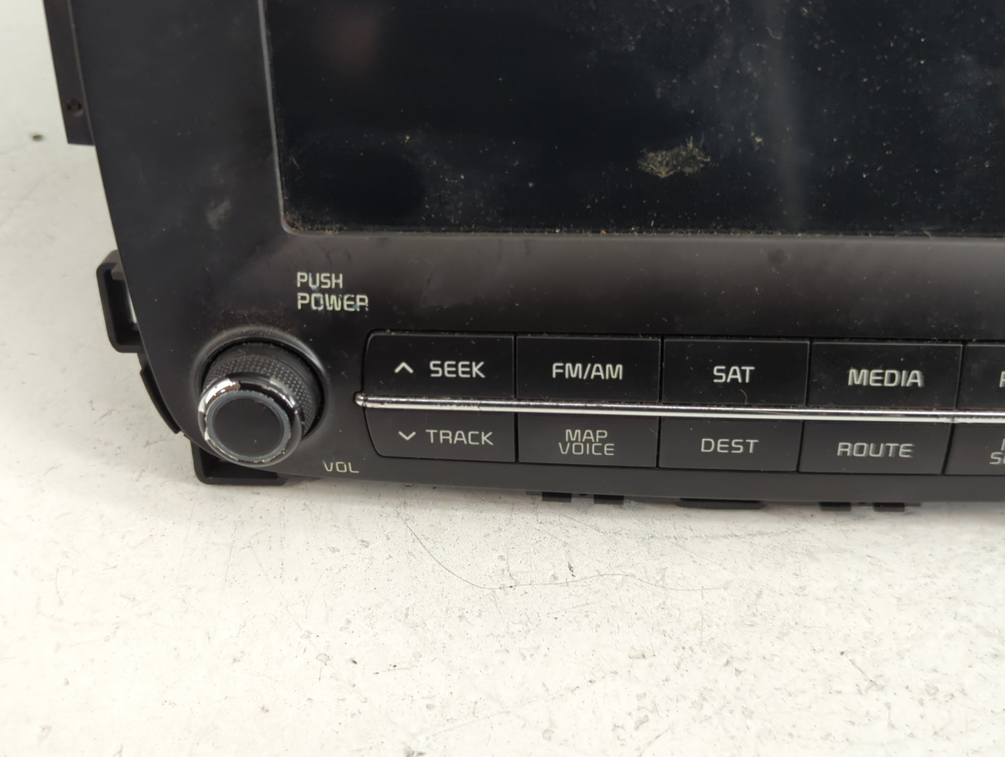 2014-2016 Kia Forte Radio AM FM Cd Player Receiver Replacement P/N:96560-A7104WK Fits Fits 2014 2015 2016 OEM Used Auto Part