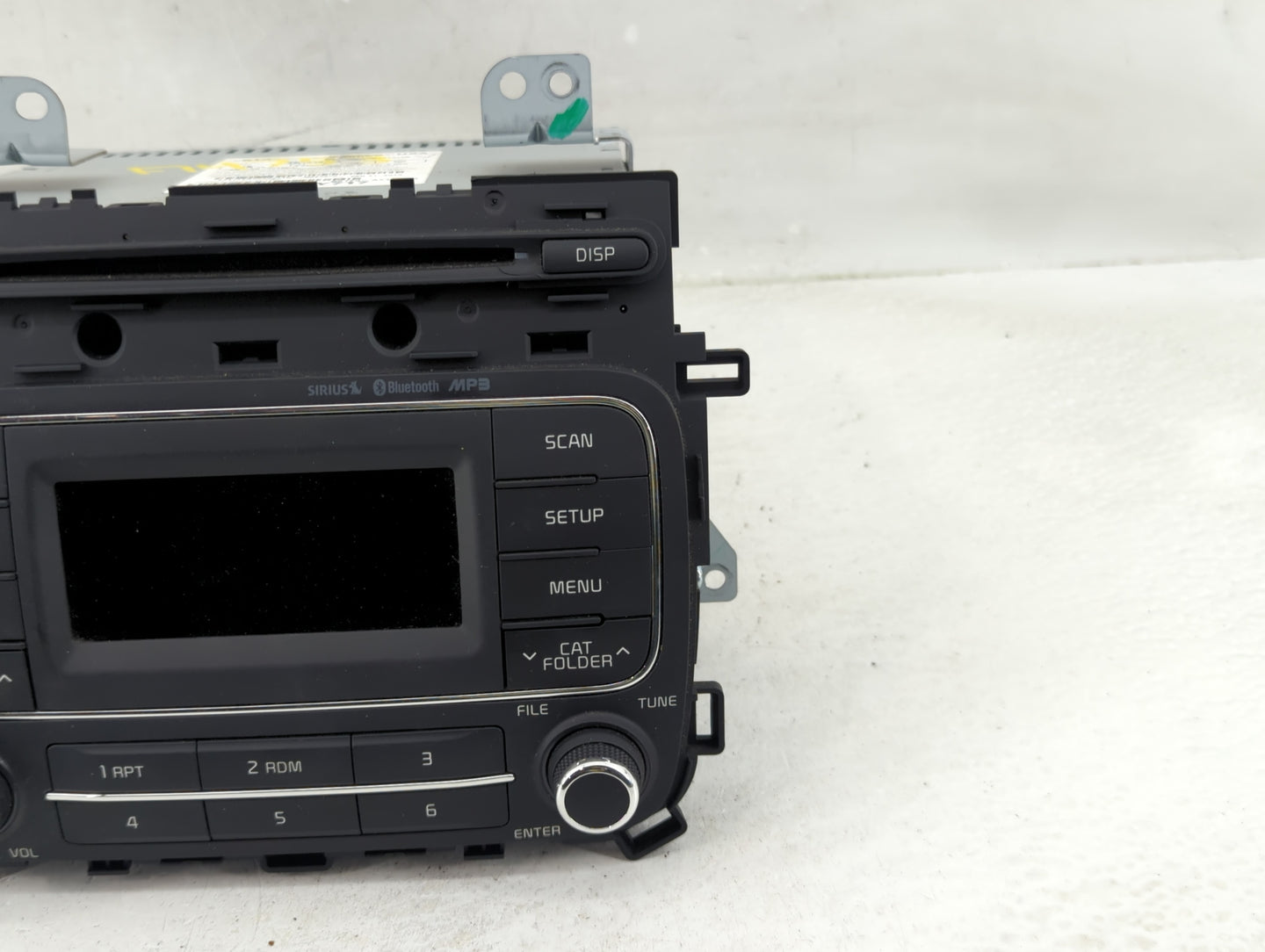 2014-2016 Kia Forte Radio AM FM Cd Player Receiver Replacement P/N:96170-A7170WK Fits Fits 2014 2015 2016 OEM Used Auto Part