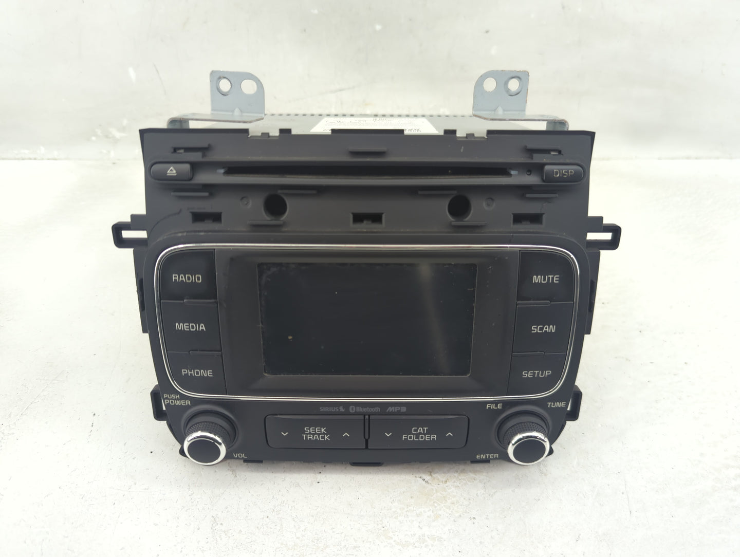 2015-2016 Kia Forte Radio AM FM Cd Player Receiver Replacement P/N:96180-A7290WK Fits Fits 2015 2016 OEM Used Auto Parts - O