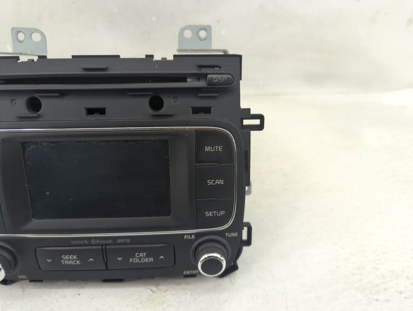 2015-2016 Kia Forte Radio AM FM Cd Player Receiver Replacement P/N:96180-A7290WK Fits Fits 2015 2016 OEM Used Auto Parts - O