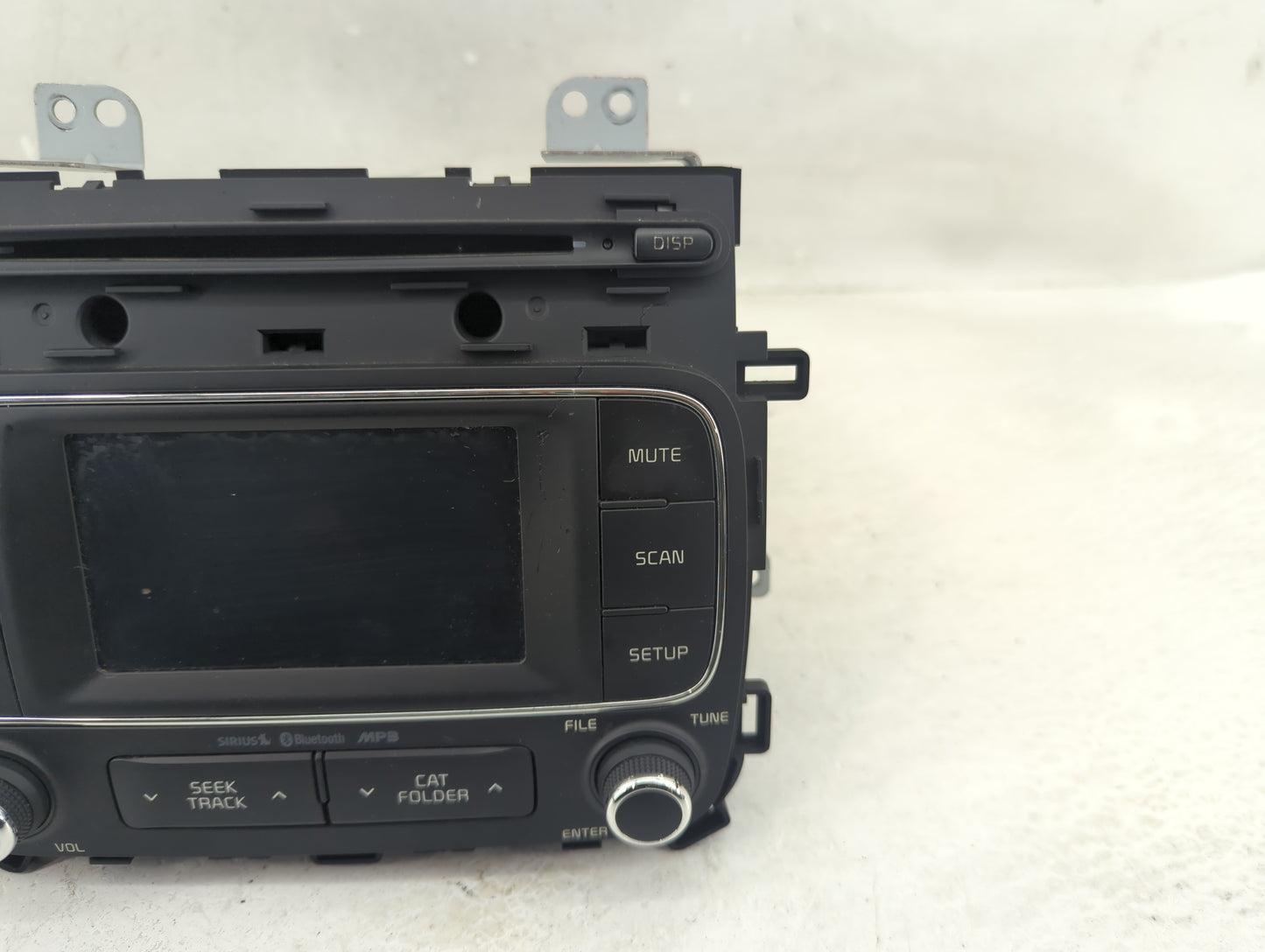 2015-2016 Kia Forte Radio AM FM Cd Player Receiver Replacement P/N:96180-A7290WK Fits Fits 2015 2016 OEM Used Auto Parts - O