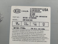 2015-2016 Kia Forte Radio AM FM Cd Player Receiver Replacement P/N:96180-A7290WK Fits Fits 2015 2016 OEM Used Auto Parts - O