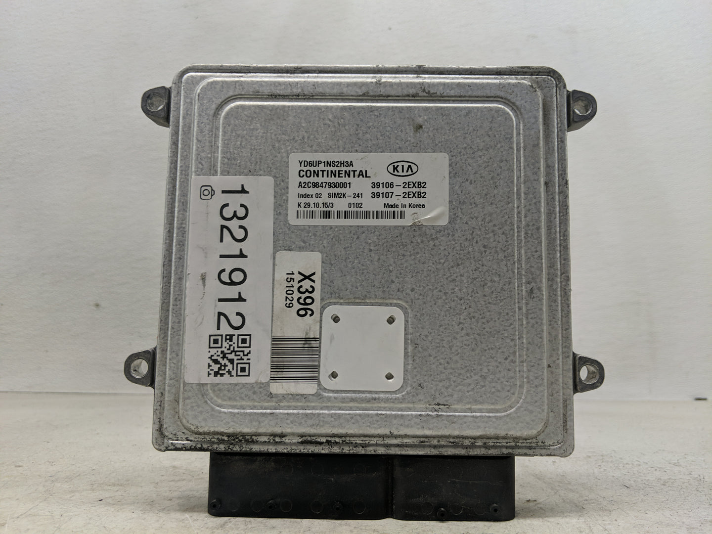 2016 Kia Forte PCM Engine Control Computer ECU ECM PCU OEM P/N:39107-2EXB2 39106-2EXB2 Fits OEM Used Auto Parts - Oemusedaut