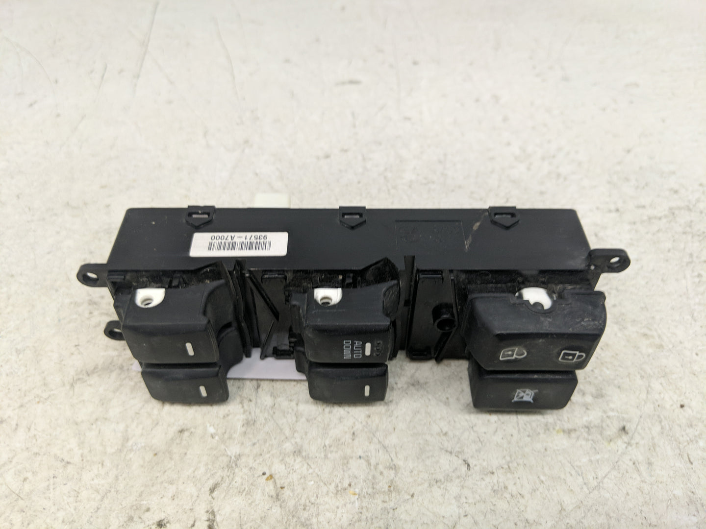 2014-2018 Kia Forte Master Power Window Switch Replacement Driver Side Left P/N:93571-A7200 Fits Fits 2014 2015 2016 2017 20