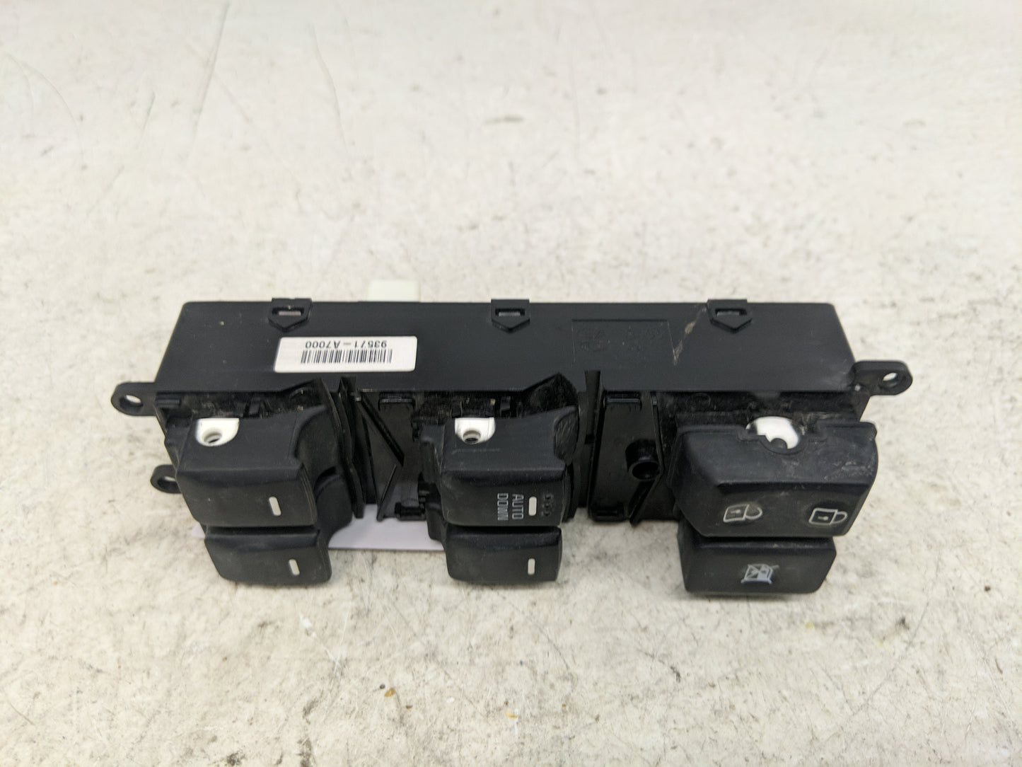 2014-2018 Kia Forte Master Power Window Switch Replacement Driver Side Left P/N:93571-A7200 Fits Fits 2014 2015 2016 2017 20